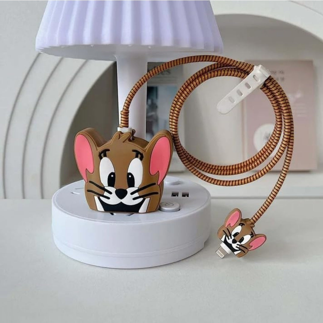 Iphone 18-20W Cartoon Character (JERRY) Charger Protector