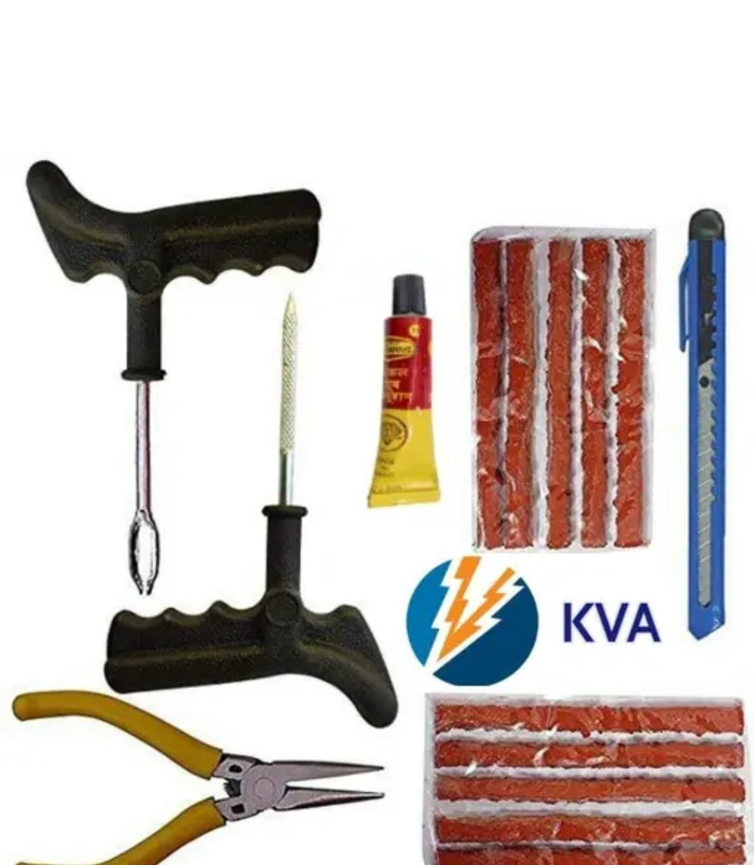 Car Tyre Puncture Repair Tool Kit