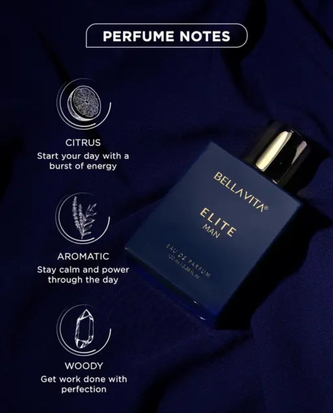 Bella Vita Luxury ELITE EDP Perfume for Men 100ml