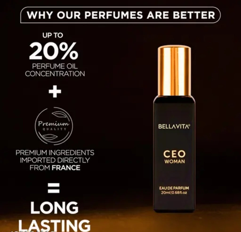Bella Vita Luxury CEO Women + WHITE OUD Unisex Perfume 40ml