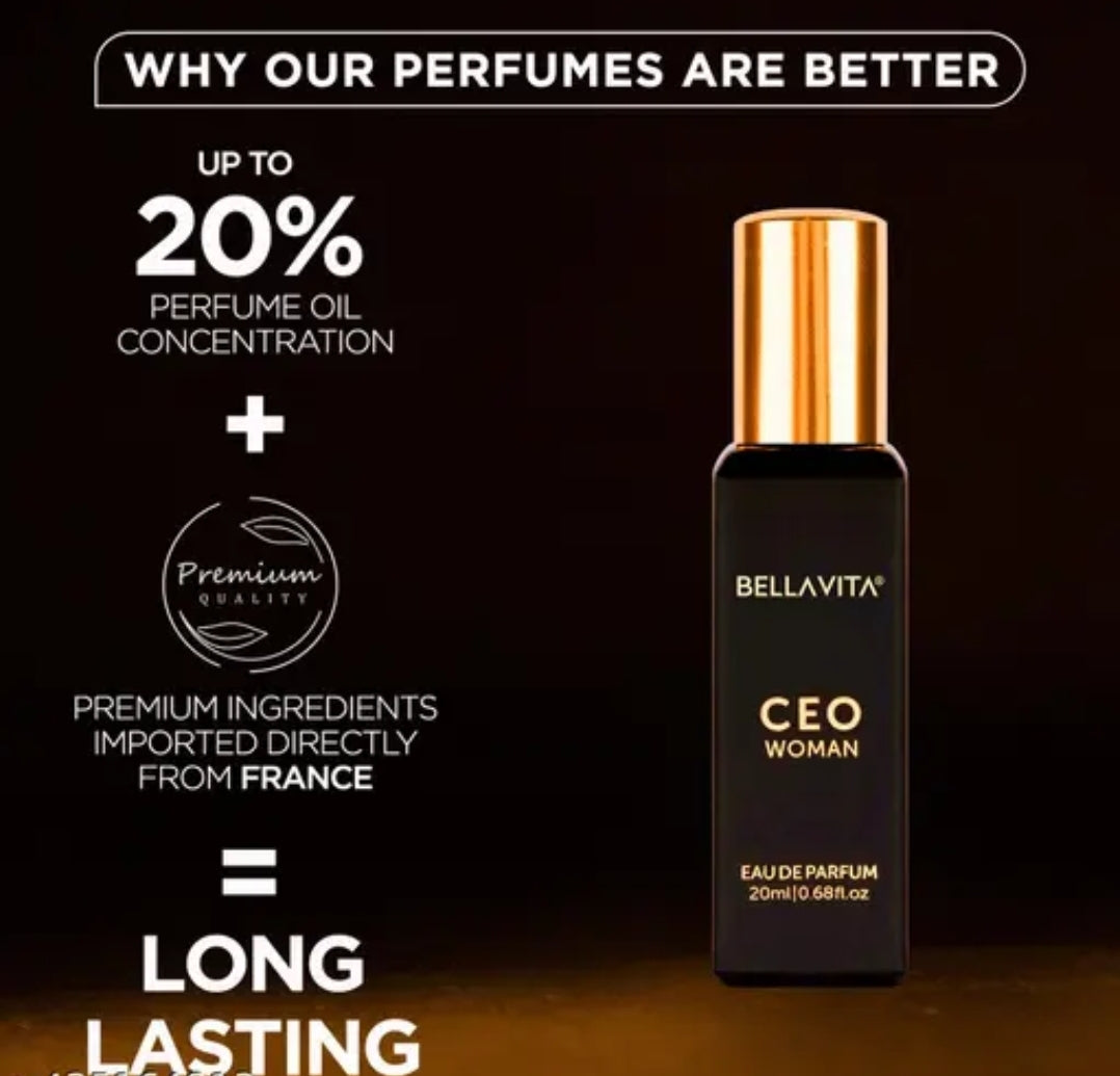 Bella Vita Luxury CEO Women + WHITE OUD Unisex Perfume 40ml