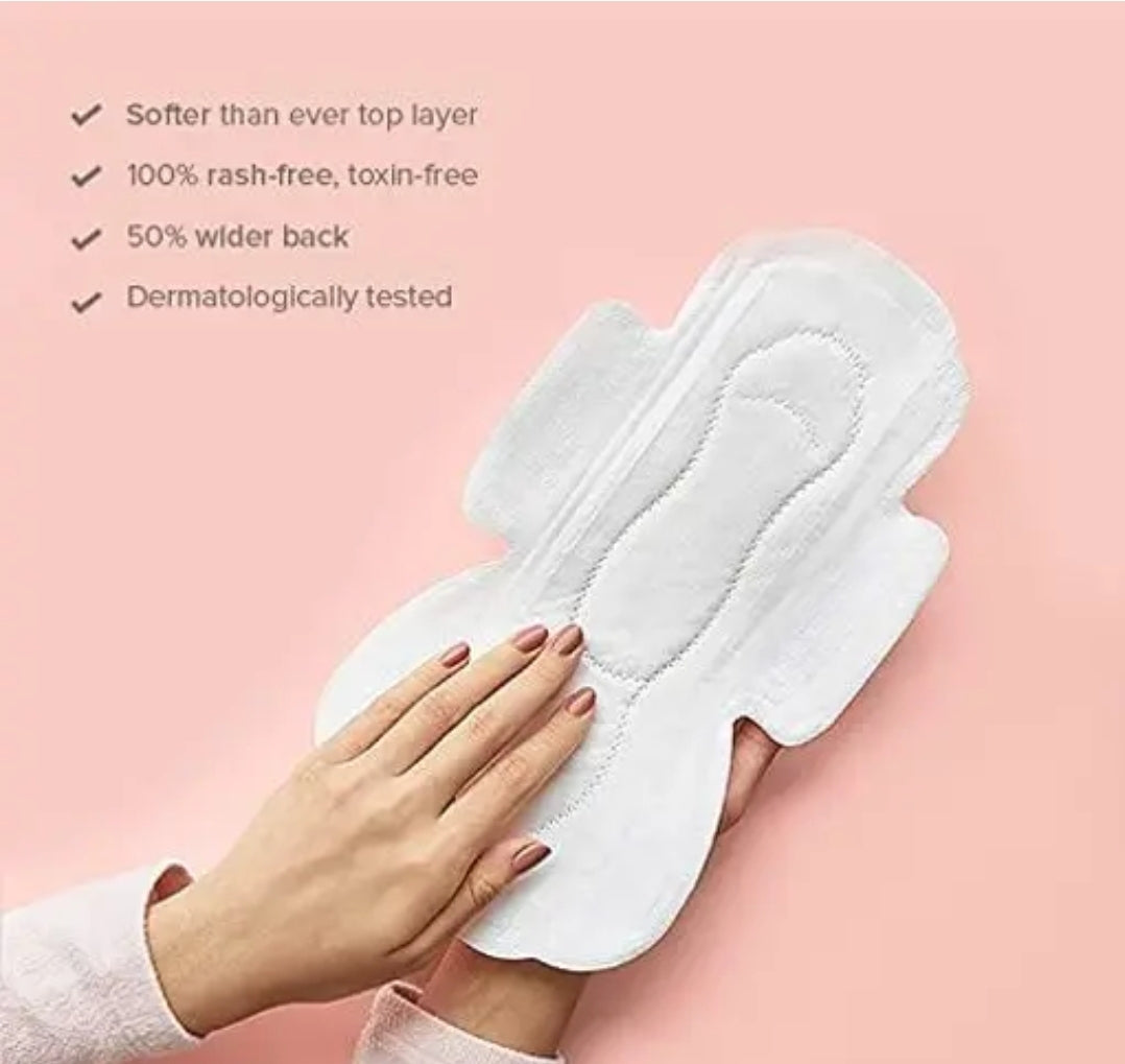 New Feel Sanitary Pad ( Pack of 1)(40 Pcs) / New Feel 40 in 1 Sanitary Pads For Women Daily Needs Use
