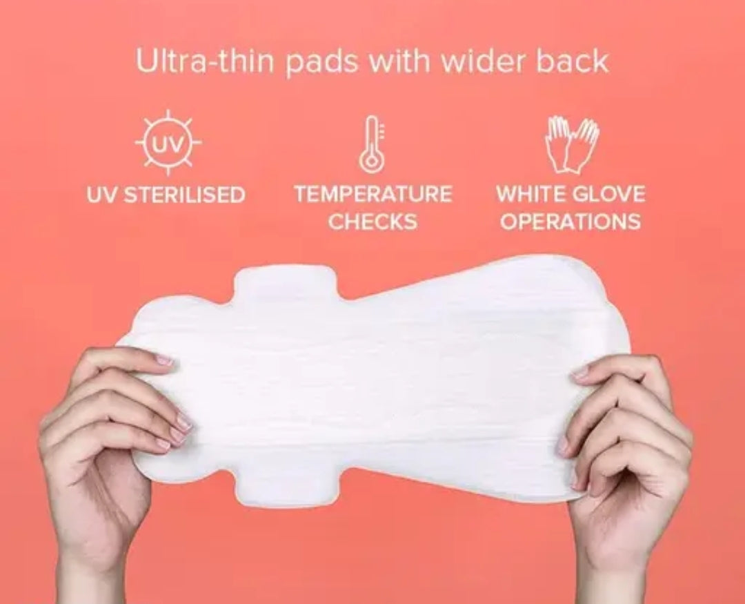 New Feel Sanitary Pad ( Pack of 1)(40 Pcs) / New Feel 40 in 1 Sanitary Pads For Women Daily Needs Use